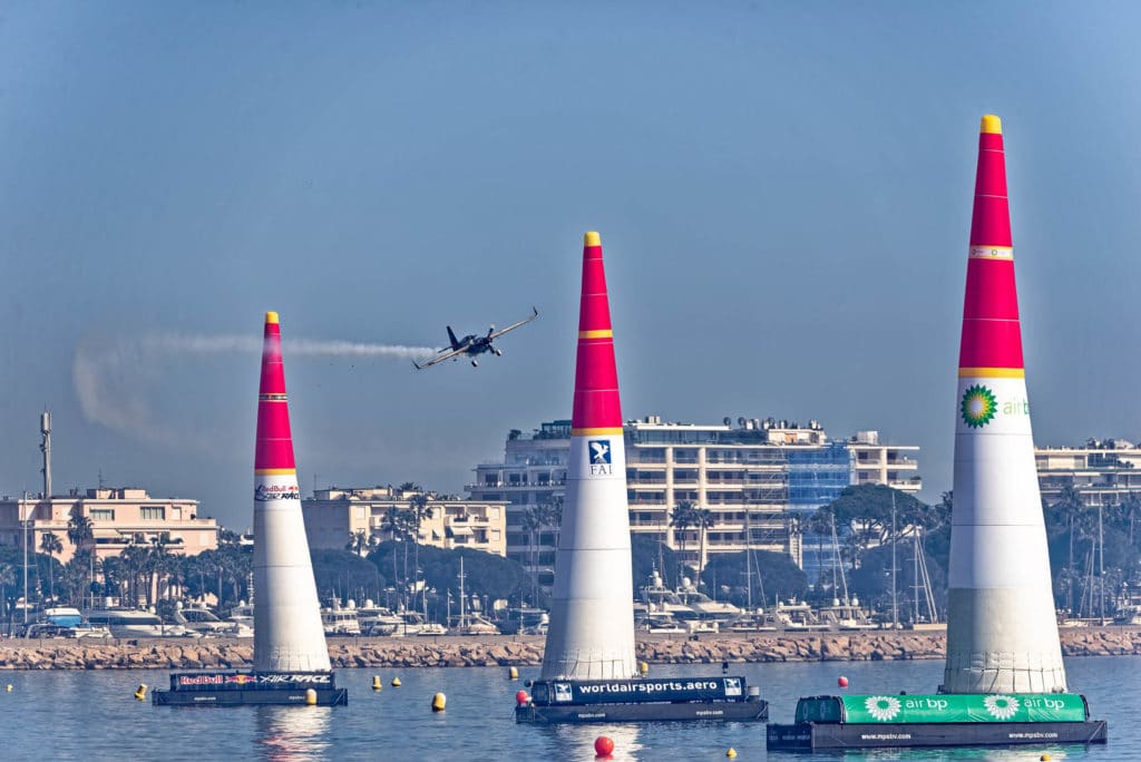 Entrée dans le slalom