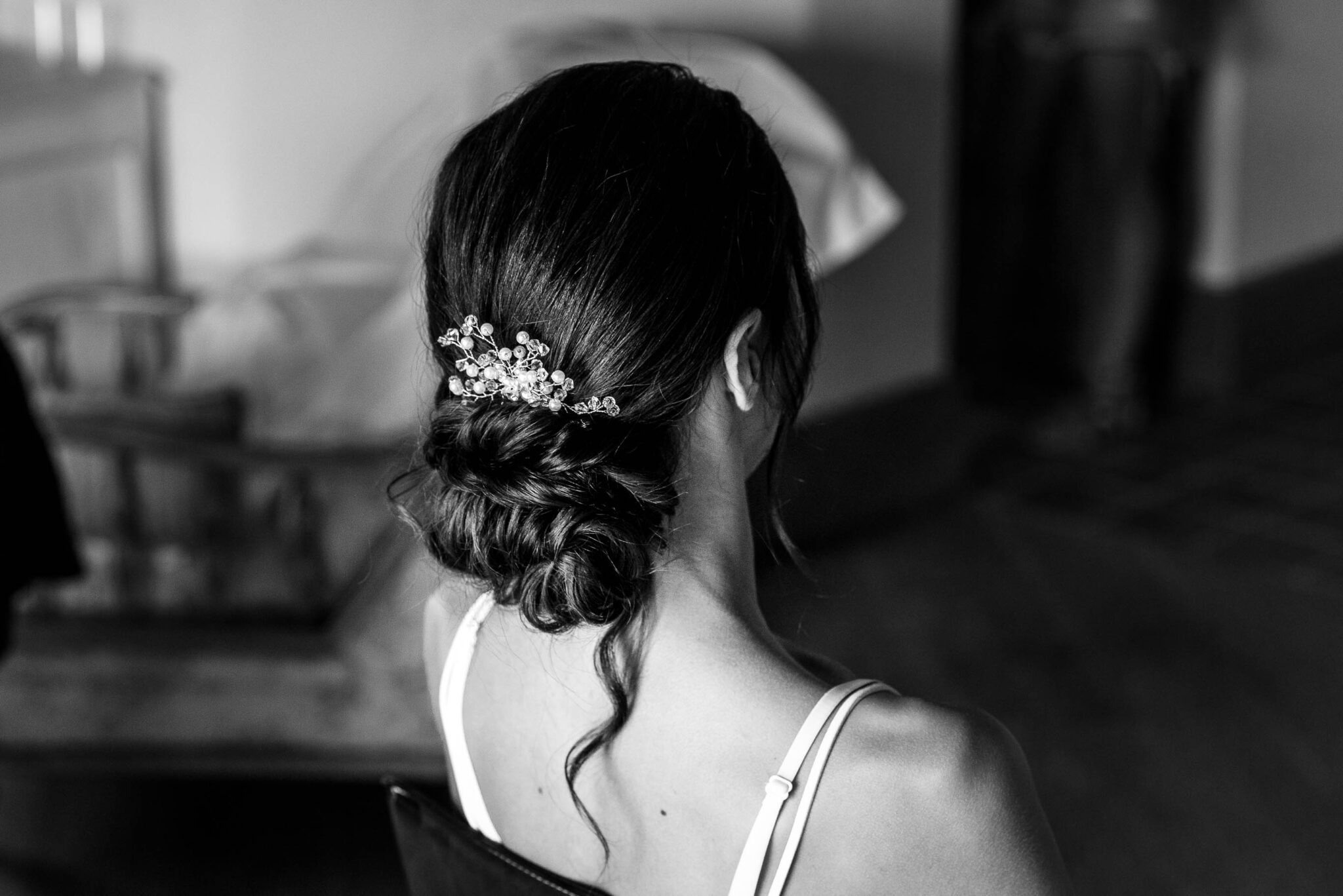 Bridal bun